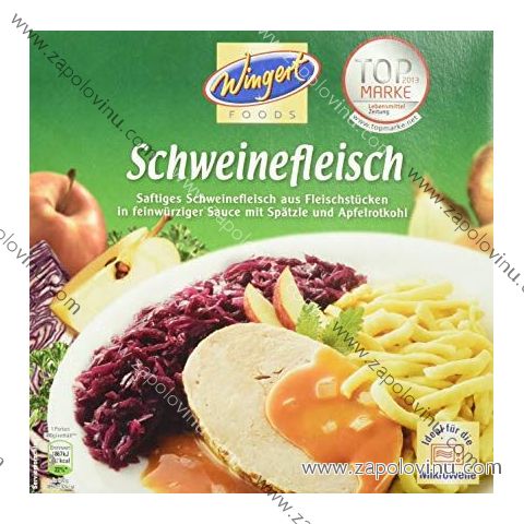 Wingert Foods spatzle s vepřovým masem 480g