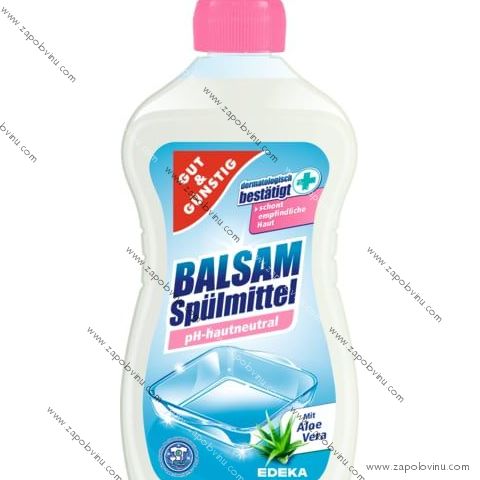 G+G Balzám na mytí nádobí s aloe vera 500ml