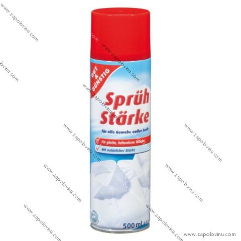 G+G Škrob na prádlo ve spreji 500ml
