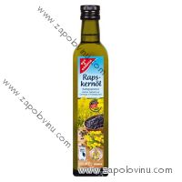 G+G Řepkový olej, panenský, za studena lisovaný 0,5l