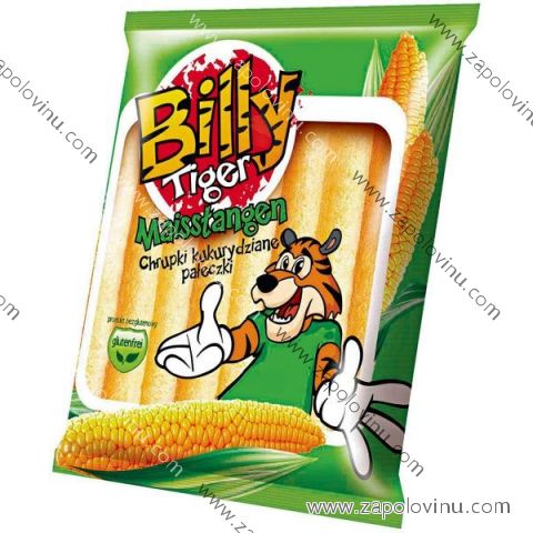 Billy Tiger kukuřičné křupky 60 g