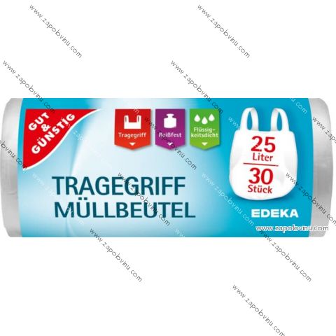 G+G sáčky do koše 25 L 30 ks