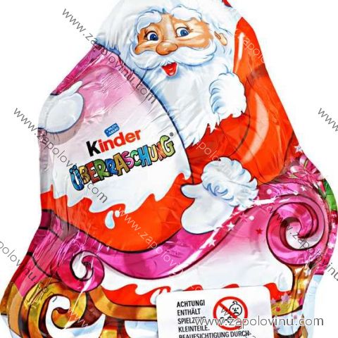 Ferrero Santa Claus s kinder vejcem holka 75g