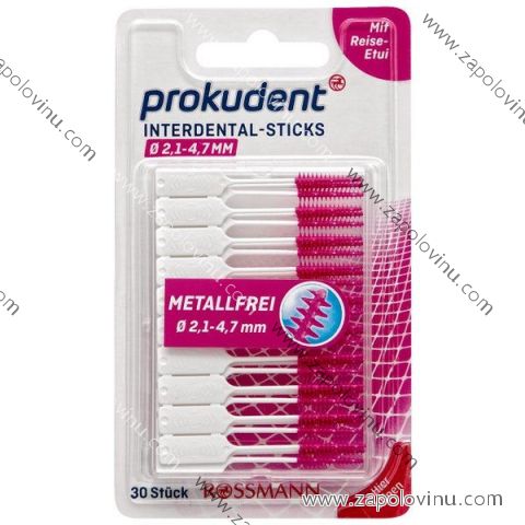 Prokudent mezizubmí kartáčky 2,1 - 4,7 mm 30 ks