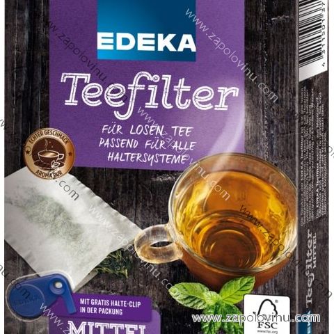 EDEKA Čajové filtry médium 100 ks