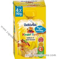 Bebivita celozrné cererálie jablko banán 1-3 roky 4x90g