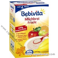 Bebivita Mléčná kaše ovocná 500g - zašpiňený obal