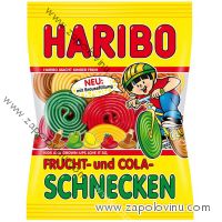 Haribo ovocní šneci 175g