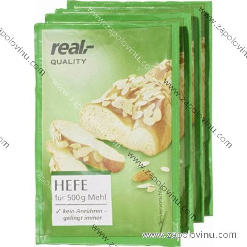 REAL QUALITY suché droždí 4x7g