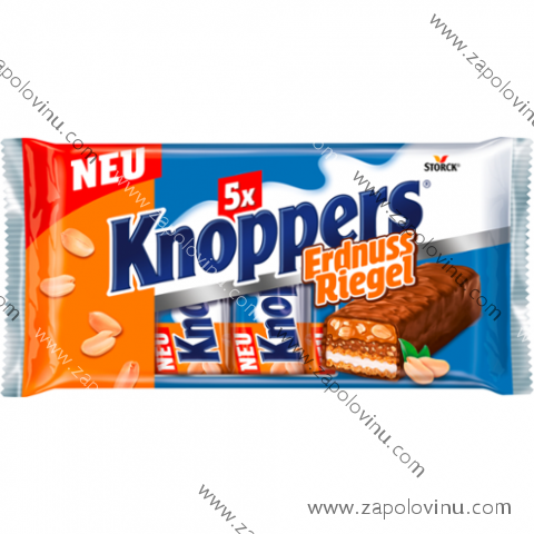 Knoppers arašídové tyčinky 5ks 200g