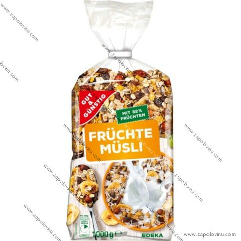 G+G Ovocné müsli se 32% ovoce 1000g