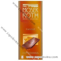 Moser Roth Čokoláda s příchutí karamelu 125g