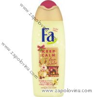 Fa Keep Calm + Love Winter Vanilla sprchový gel 250 ml