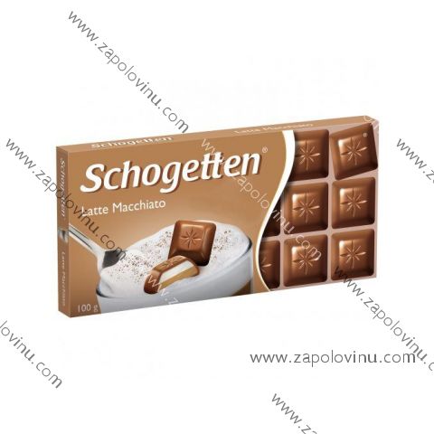 Schogetten Mléčná čokoláda s kávovou náplní 100 g