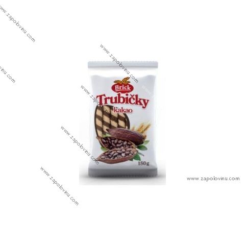 Brick Trubičky plněné kakao 150g