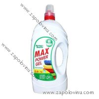 Max Power gel 5,6L tekutý prací prostředek Univerzální 186 PD