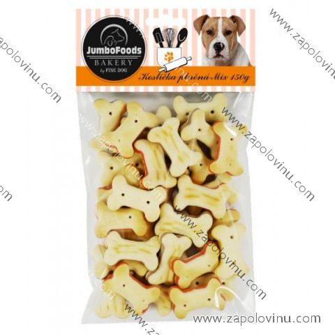 FINE DOG Bakery Kostička plněná MIX 150g