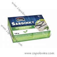 Hamé sardinky ve vlastní šťávě 125g
