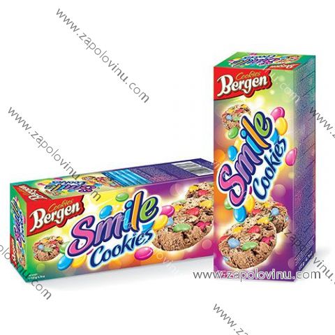 BERGEN SMILE COOKIES 135G