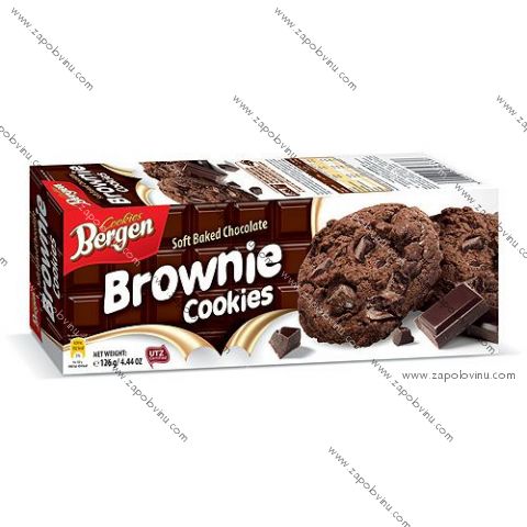 BERGEN BROWNIE Cookies 126g