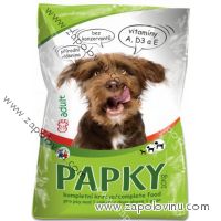 Papky s hovězím pro psy 10 kg