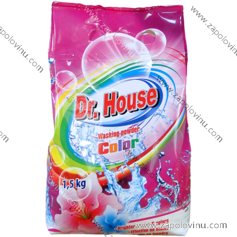 DR. HOUSE PRACÍ PRÁŠEK COLOR 1,5 KG