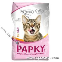 Papky kompletní krmivo s drůbežím pro kočky 2 kg