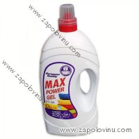 Max Power gel na barevné prádlo 5,6 l 74 várek