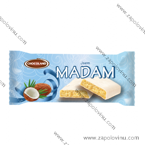 Chocoland Jsem Madam bílá 100 g