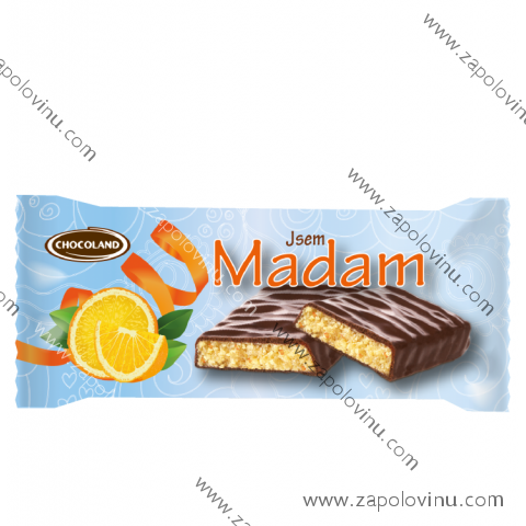 Chocoland Jsem Madam tmavá s pomerančem 100 g