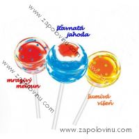 Pin Pop Sensations lízátko se zvýkačkou 17g