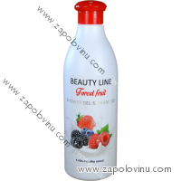 BEAUTY LINE SPRCHOVÝ GEL A ŠAMPON FOREST FRUIT 500 ML