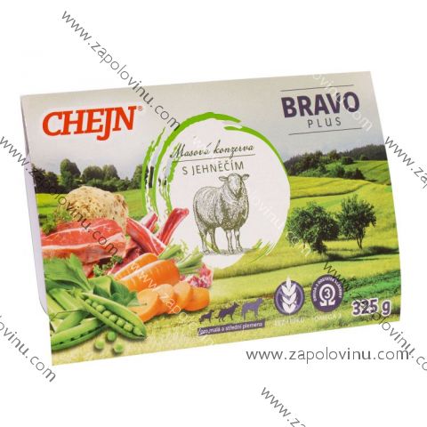 CHEJN BRAVO plus s jehněčím 325g