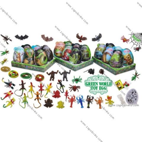 Green World vajíčko s překvapením 14 cm