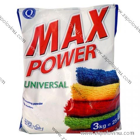 MAX POWER prací prášek univerzální 3 kg