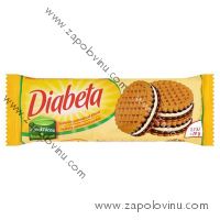 Diabeta Sušenky polomáčené plněné 60g
