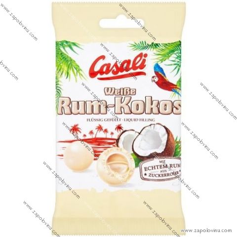 Casali Rum Kokos bílá 100g