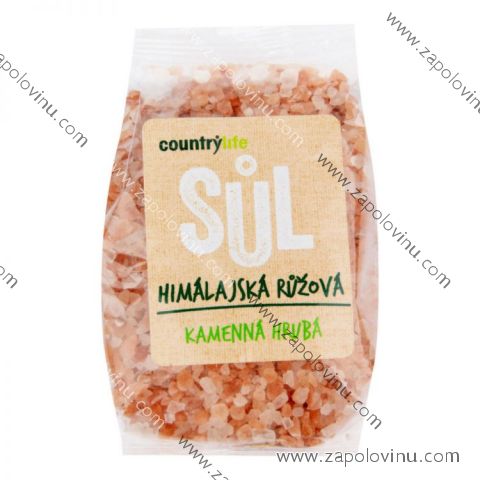 Country Life Sůl himalájská růžová hrubá 500 g