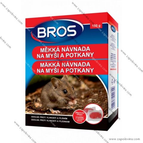 Bros Na myši a potkany měkká návnada 150 g