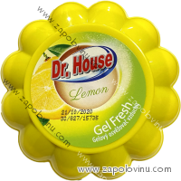 DR. HOUSE GELOVÝ OSVĚŽOVAČ VZDUCHU - CITRÓNOVÁ VŮNĚ 150 G