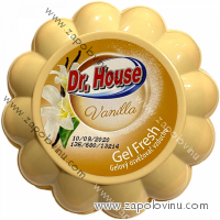 DR. HOUSE GELOVÝ OSVĚŽOVAČ VZDUCHU - VANILKOVÁ VŮNĚ 150 G