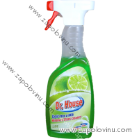 Dr. House čistič oken s rozprašovačem Lime 500 ml