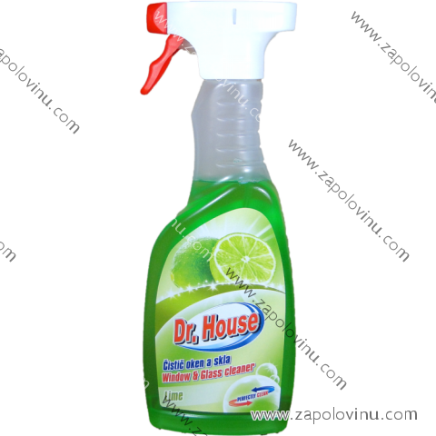 Dr. House čistič oken s rozprašovačem Lime 500 ml