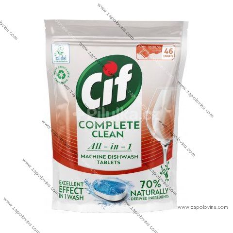 Cif All in 1 Regular Tablety do myčky nádobí 46 ks