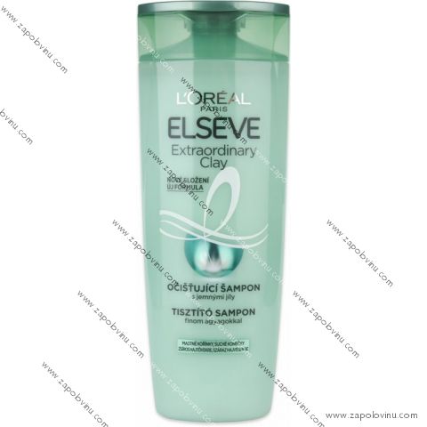 L'Oréal Elséve Extraordinary Clay šampon na mastné vlasy 400 ml