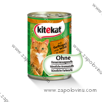 Kitekat drůbež a zvěřina v želé 400 g