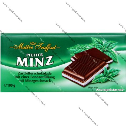 Maitre Truffout čokoláda Pfeffer Minz 100g