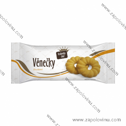 Královská chuť Věnečky žloutkové 150g