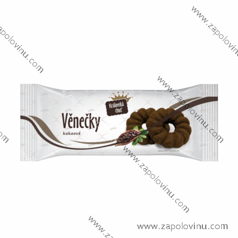 Královská chuť Věnečky kakaové 150g