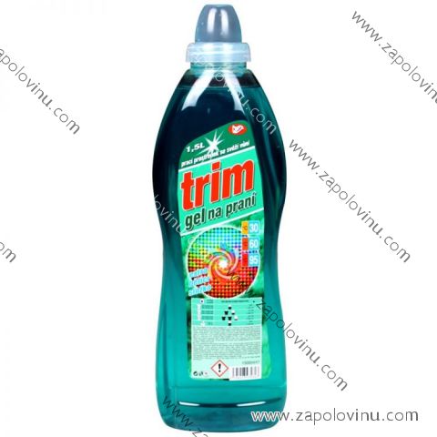 Trim Prací gel na bílé prádlo zelený 1,5 l